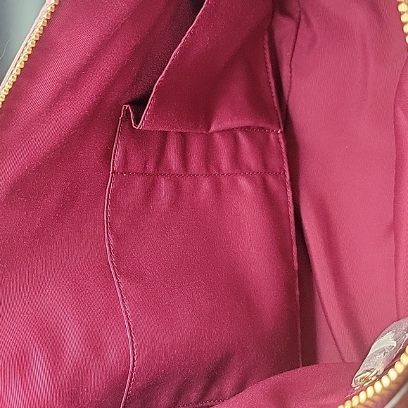 Coach Colette Leather Shoulder/Handbag, Fuchsia color, Soft Smooth Leather, NWT - Picture 6 of 10